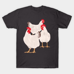 Chicken Illustration T-Shirt